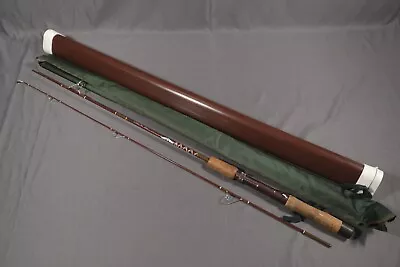 Vintage Fenwick Woodstream 2 Pc FS53 Ultralight Spinning Rod W/Tube • $199.99