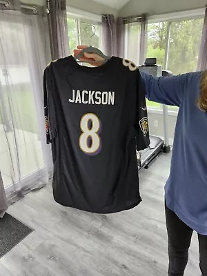 Baltimore Ravens Lamar Jackson Nike Jersey Men’s XL • $40