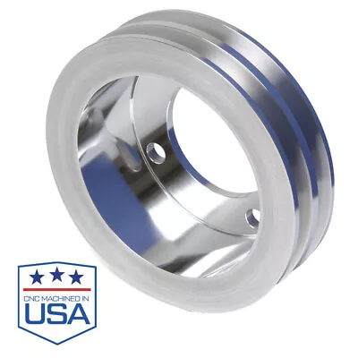 Small Block Ford Crankshaft Pulley 289 302 351W 2V Crank SBF Damper Billet • $74.95