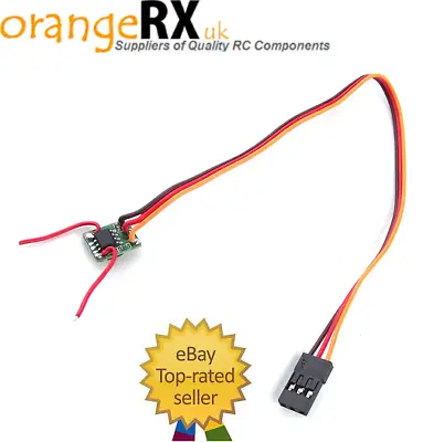 £8.99 • Buy Micro Brushed Motor ESC 1A 5V Speed Controller Micro RC Car Buggie OrangeRX -uk