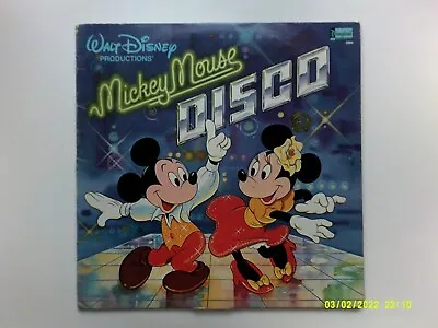 Walt Disney Productions Mickey Mouse Disco 1979 Original Release LP Record Album • $9.99