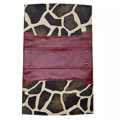 Miche Classic Handbag Bag Red Brown Animal Print Shell • $9.74