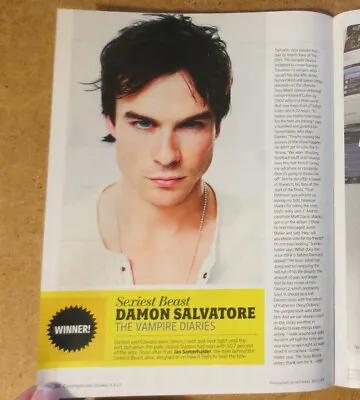 Magazine Vampire Diaries Ian Somerhalder Taylor Swift Rooney Mara Kim Kardashian • $30