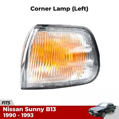 $54.99 • Buy Corner Light Turn Lamp Cover Lens Left Fits Nissan Sunny B13 Sedan 1990-93 P06
