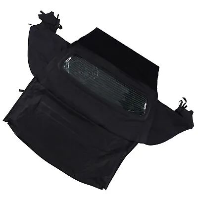 For 2005-2014 Ford Mustang Convertible Top Soft & Heated Glass Window Sailcloth • $280.22