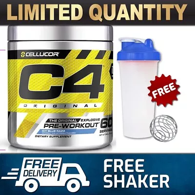 Cellucor C4 Id 60 Serve Straw Mar Pre Workout C4 Original Energy Creatin • $59.90