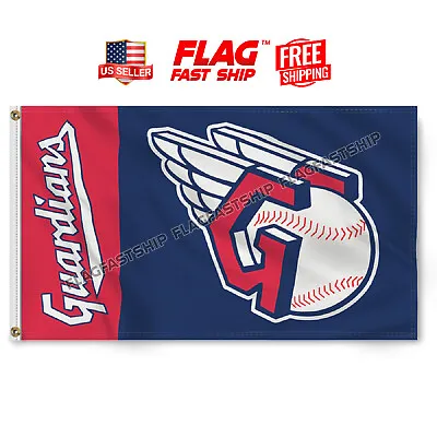 Cleveland Guardians Flag 3x5 Man Cave Banner Indians Baseball FREE Shipping • $12.98