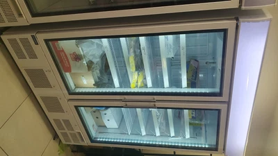 £1050 • Buy Commercial Display Deep Freezers, Double Door, Transparent. Fairly Used.