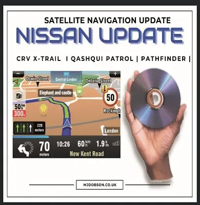 Nissan Sat Nav Update QashqaiMuranoPathfinderPatrol Sat Nav Upgrade Disc • £14.50
