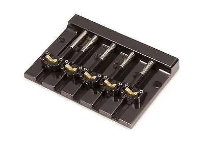 Hipshot KickAss 5 String Bass Bridge Black Retrofits BadAss V - 5K501B • $74.95