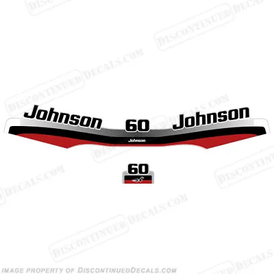 Fits Johnson 1997 1998 60hp SPL Outboard Decal Kit - Reproductions In Stock 60 • $79.95