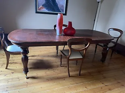 $159 • Buy Large Antique Mahogany Extendable Dining Table
