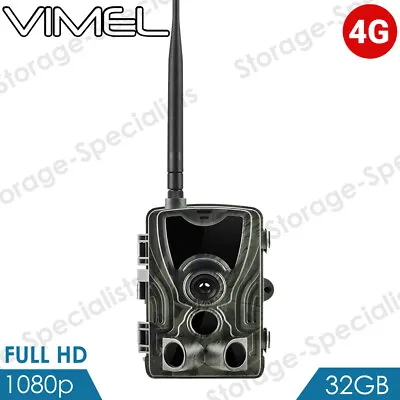 4G Trail Camera Scout Cam Anti Theft Security Home Phone MMS Night Vision 3G • $173.13