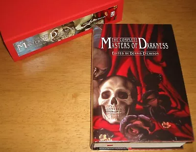 £1250 • Buy Masters Of Darkness - Deluxe Limited Edition SIGNED By 38!!! (inc. Stephen King)