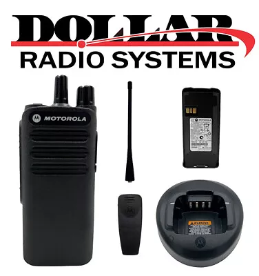 Motorola CP100d UHF 403-470Mhz 4W 16Ch Analog Digital XPR Radio AAH87YDC9JC2AN • $309.99