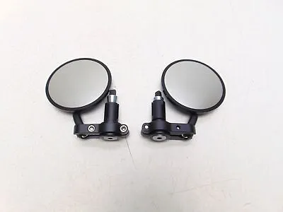 BikeMaster DC Folding Bar End Mirror Black FHM075DCSB • $59.99