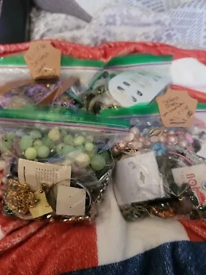 1+LBS Unsorted Estate Vintage Jewelry Lot New Junk Destash Broken Repurpose • $26