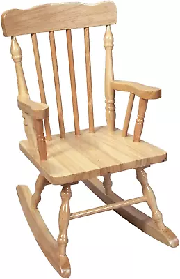 Childs Rocking Chairs - Classic Hand-Made Wooden Rockers For Boys And Girls - Vi • $128.99