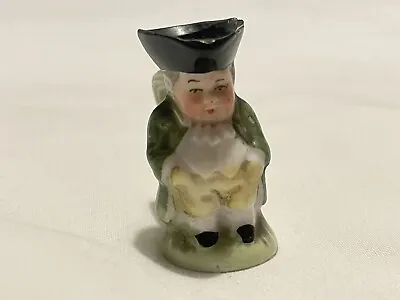 VINTAGE  MINIATURE GERMANY PORCELAIN TOBY JUG MUG 1 1/2”. Needs Restoration • £9.99