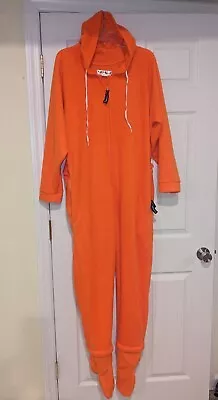 Hoodie Footie Adult Unisex One Piece Jumpsuit Pajama Forever Lazy ONLY WORN ONCE • $24.99