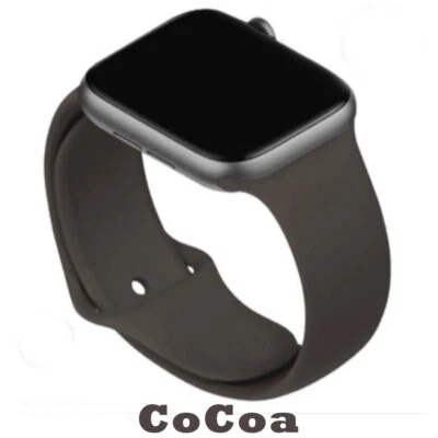 £3.99 • Buy For Apple Watch Silicone Band Strap Series 8 7 6 5 4 3 2 1 SE 38 40 41 42 44 45