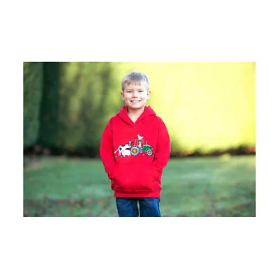 British Country Collection Childrens/Kids Farm Hoodie BZ4472 • £38.24