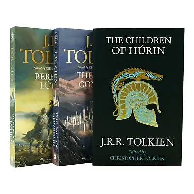 The First Age Of Middle-earth By J.R.R. Tolkien 3 Books  Set - Fiction-Paperback • £27.98