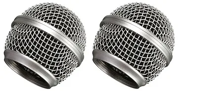 2 Pack RK143G Microphone Grills Replacement For Shure SM58 Microphone Handheld • $8.99