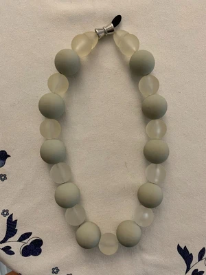 $9.60 • Buy SEA LILY Bubble Statement Necklace - EXCELLENT Condition