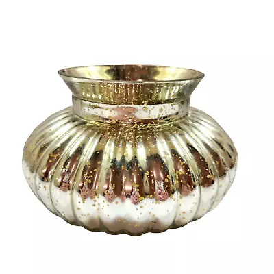 Mercury Glass Floral Vase Planter • $20.69