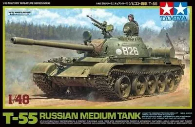 1/48 Tamiya Russian Medium Tank T-55 • $27.28