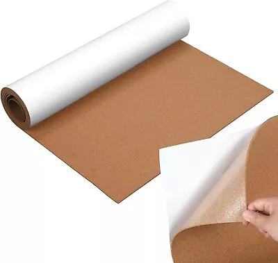Self Adhesive Cork Roll 24  X 100  Bulletin & Message Boards Signs Crafts 1/4  • $25.48