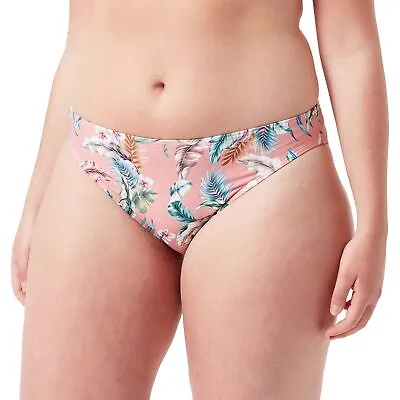 ESPRIT Women's Malibu Beach RCS Mini Brief Bikini Bottoms UK 12 Salmon  • £9.95
