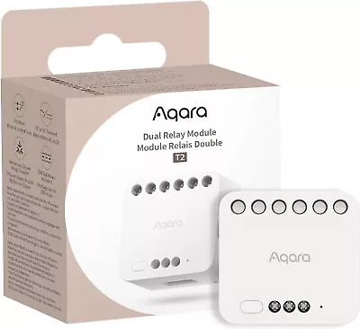 Aqara T2 Dual Relay Module Requires Zigbee HUB Supports Homekit Alexa • $97.34