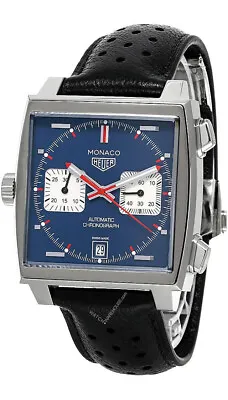 TAG HEUER Monaco Calibre 11 CHRONO AUTO Steve McQueen LTD CAW211P.FC6356 • $6480