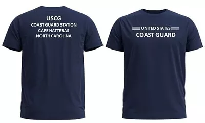Cape Hatteras Coast Guard Station*nc*2-sided Performance Polyester Shirt • $36.95