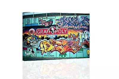 Graffopoly  - CANVAS OR PRINT WALL ART • $99