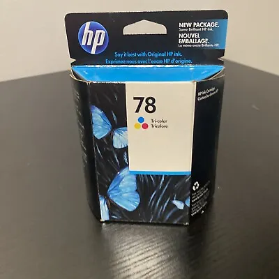 Genuine OEM HP 78 Tri Color Ink Cartridge NEW BRAND NEW SEALED • $9.48