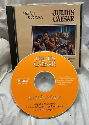 Miklos Rozsa Julius Caesar (Original Motion Picture Soundtrack) CD VGC • $4.99