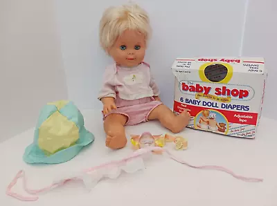 Betsy Wetsy Ideal 1989 Vintage 16  Doll W/ Diapers And Magic Bottles • $14.99