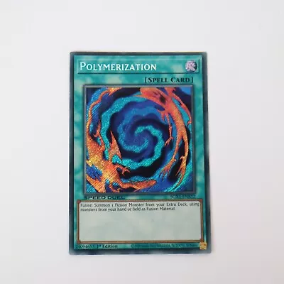 SGX1-ENA12 Polymerization Secret Rare 1st Edition Mint YuGiOh Card • £6.92