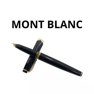 MONT BLANC Montblanc No.12 Meisterstück Fountain Pen Black Vintage • $159.60