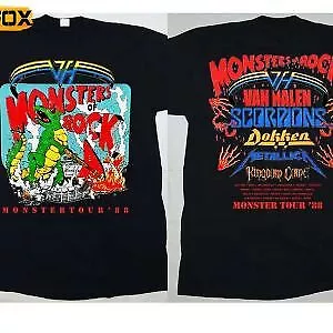 Monsters Of Rock Tour 1988 Short-Sleeve T-Shirt • $15.99