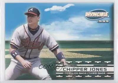 1999 Pacific Invincible Sandlot Heroes Chipper Jones (Fielding) #2.1 HOF • $1.39