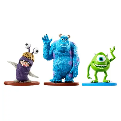 Disney Pixar Monsters Inc Movie ~ Sulley Mike And Boo Figures With Base • $19.99