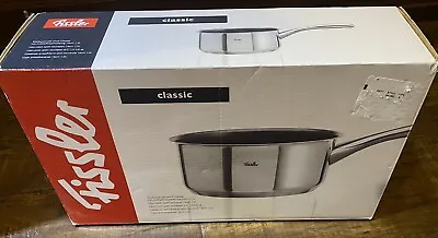 NEW In Box Fissler Non Stick Open Single Handle Saucepan 16cm 1.5L • $25