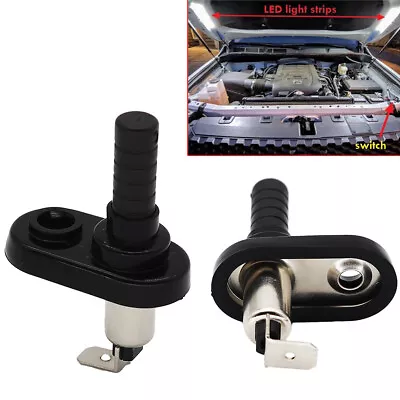 AU X2 Car Truck Boat Door Jamb Dome Light Hood Flange Pin Mount Switch • $8.48