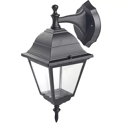 Wall Light Coach Lantern Traditional Vintage Aluminium Garden Lamp Waterproof60W • £11.99