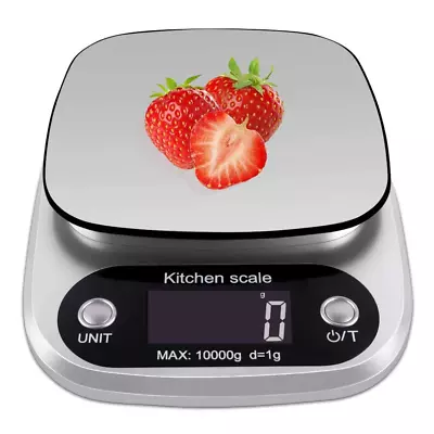 Food Scale 22Lb Weight Grams Digital Kitchen Scales And Ounces For Cooking Bak • $20.45
