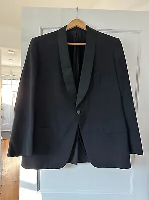 Vintage Louis Boston Black Suit Jacket- Tuxedo • $50